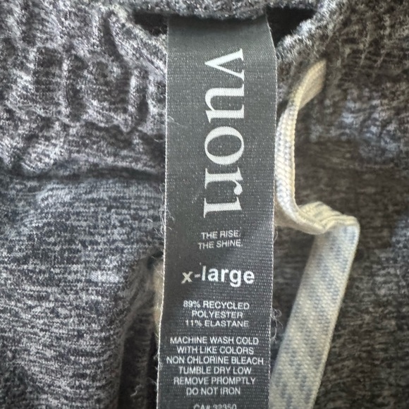 Vuori Ponto Performance Pants Gray Size XL - Picture 7 of 8